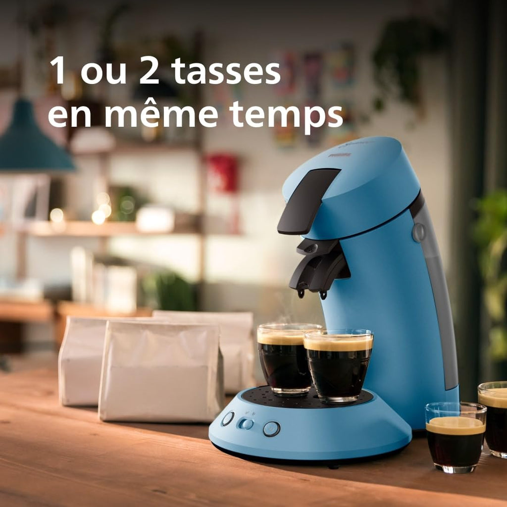 SENSEO Original Plus Bleu Paon CSA210/00 - Lurivo