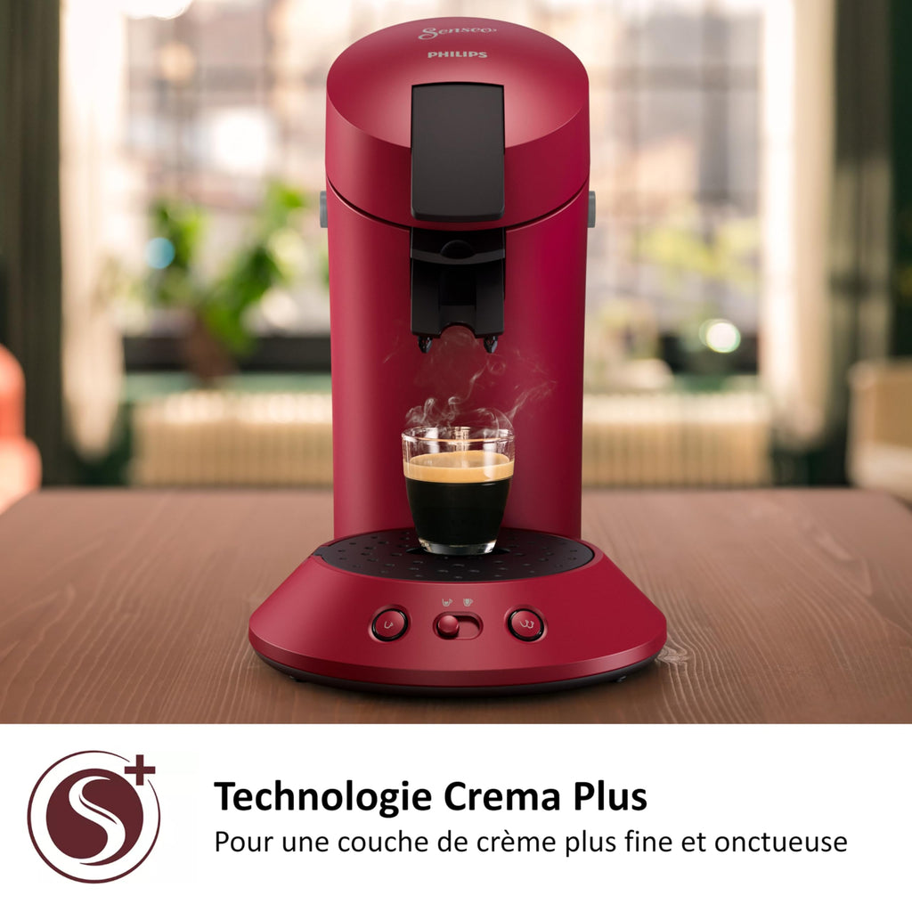 SENSEO Original Plus Rouge CSA210/91 - Lurivo